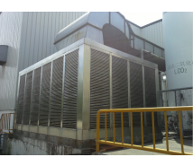 75Kw不銹鋼中央環(huán)保空調(diào)安裝